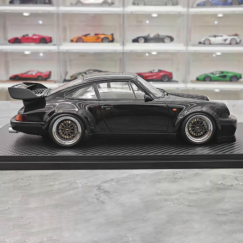 Ignition 1:18 Porsche 964 RWB Blackbird Wangan Resin Model — IG3594