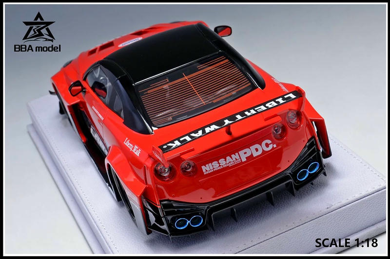 BBA Nissan GT-R 35GT-RR 1:18 Resin Model Car