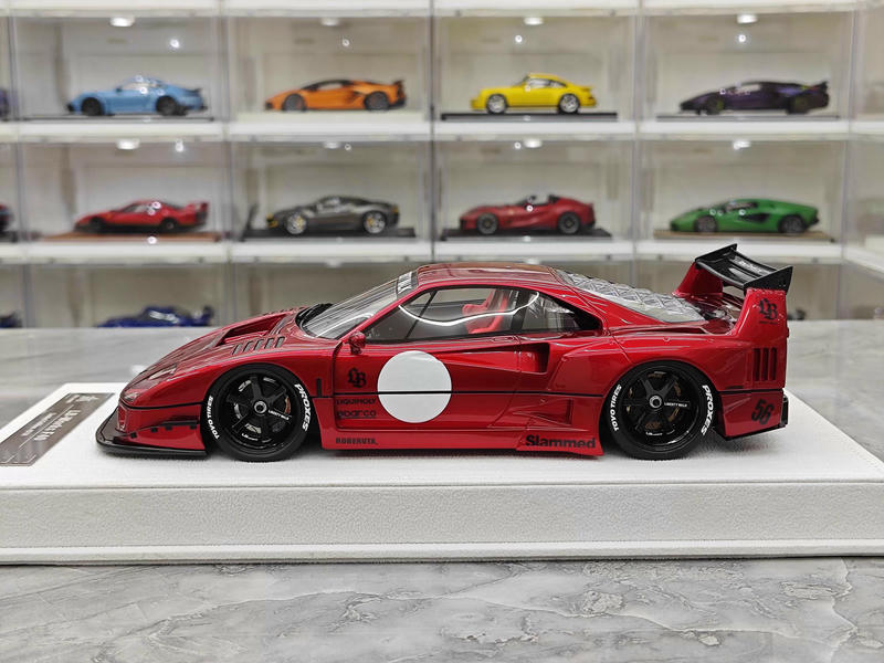BBA Model 1:18 Ferrari F40 LB-Works Resin Model