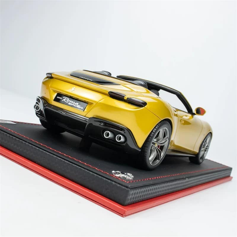 MR 1:18 Ferrari Roma Spider 2023 Resin Model Car – Premium Convertible Supercar