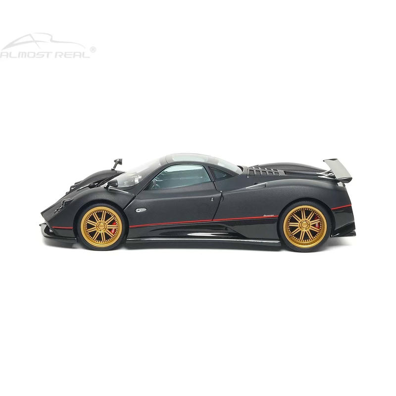 Almost Real 1:18 Pagani Zonda F 2005 — Matt Carbon Black