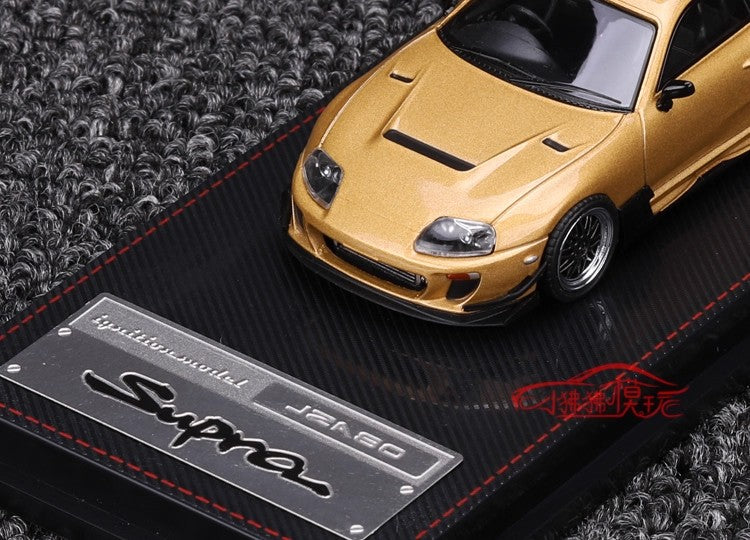 IG Ignition Model 1:64 Toyota Supra (JZA80) RZ — Gold