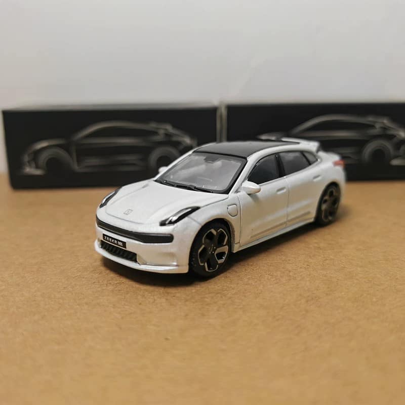 Official 1:64 ZEEKR 001 FR Diecast Model Car – Geely Electric Performance Sedan Alloy Collectible