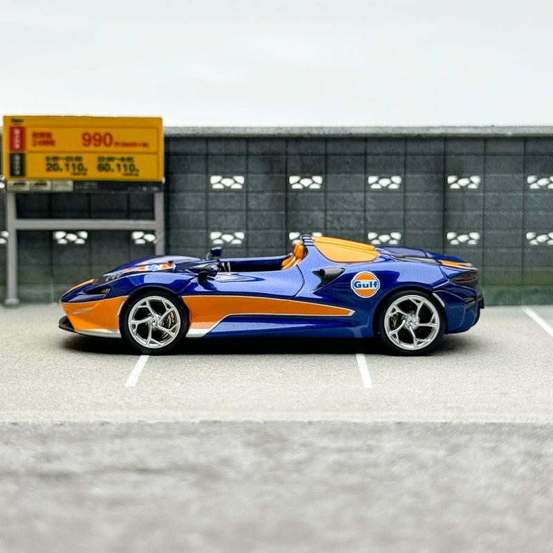 LCD Model 1:64 McLaren ELVA Diecast Car