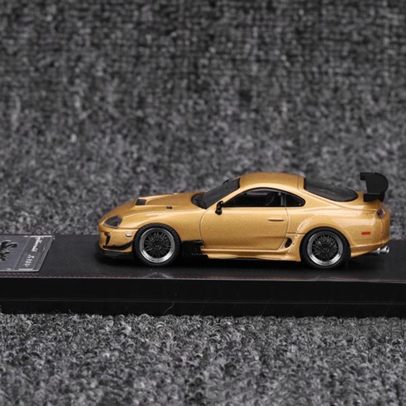 イグニッションモデル　1/64 トヨタ　スープラ　JZA80 ゴールド IG Ignition Model 1:64 Toyota Supra (JZA80) RZ — Gold – YX car model