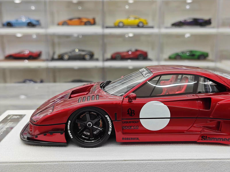 BBA Model 1:18 Ferrari F40 LB-Works Resin Model
