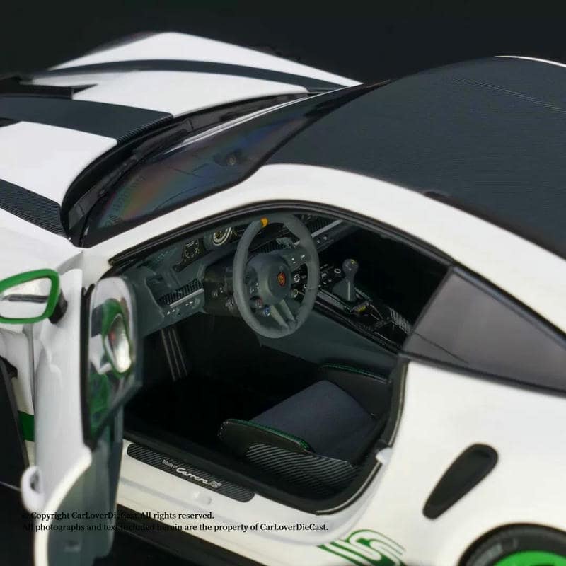 MINICHAMPS 1:18 Porsche 911 GT3 RS Diecast Model Car – Full Opening Limited Edition Collector