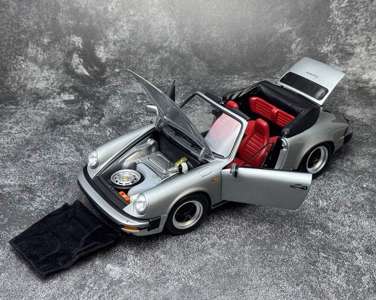 Minichamps 1:18 911 1983 Carrera 3.2 Targa Legierung Simulation Automodell