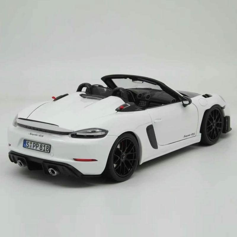 Norev 1:18 Porsche 718 Spyder RS Weissach PackAlloy Diecast Model Car