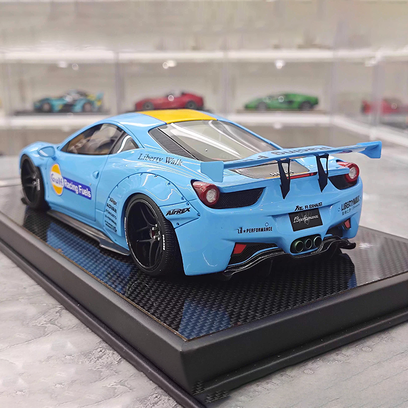 BBA 1:18 Ferrari 458 GT LB Widebody Resin Model