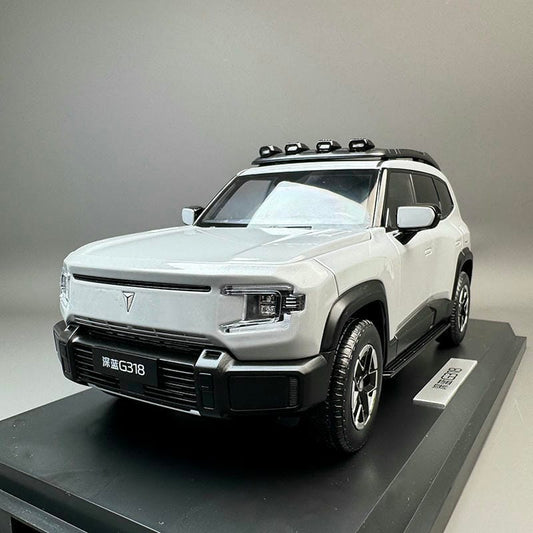 Original Changan Deep Blue G318 1:18 Alloy Model Car
