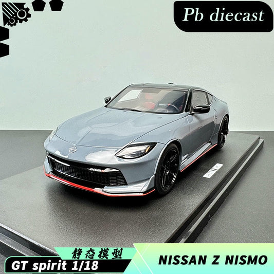 GT Spirit 1:18 Nissan Z NISMO Resin Model (Gray GT484) – Limited Edition Collectible Replica