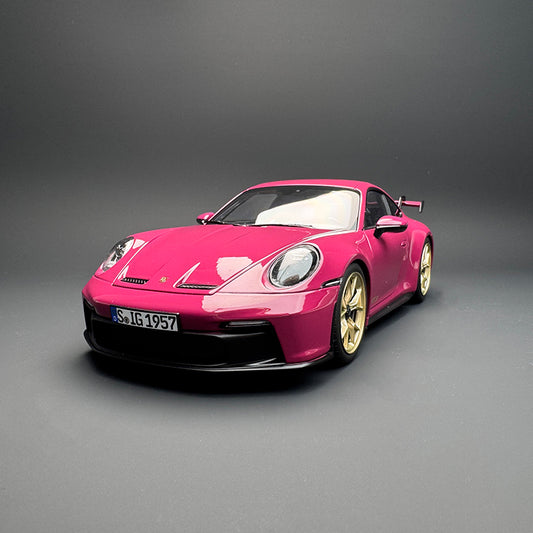 Norev Porsche 911 GT3 1:18 Scale Diecast Model Car – Alloy, ABS &amp; Rubber with Opening Doors and Functional Steering