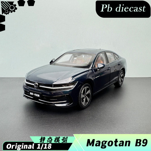1:18 Volkswagen Magotan B9 Diecast Model – Alloy & ABS Precision with Opening Doors, Hood & Sunroof