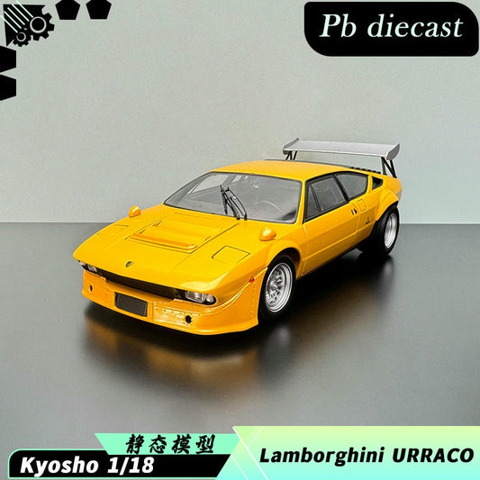 Kyosho 1:18 Lamborghini Urraco Rally Diecast Model – Collectible Replica