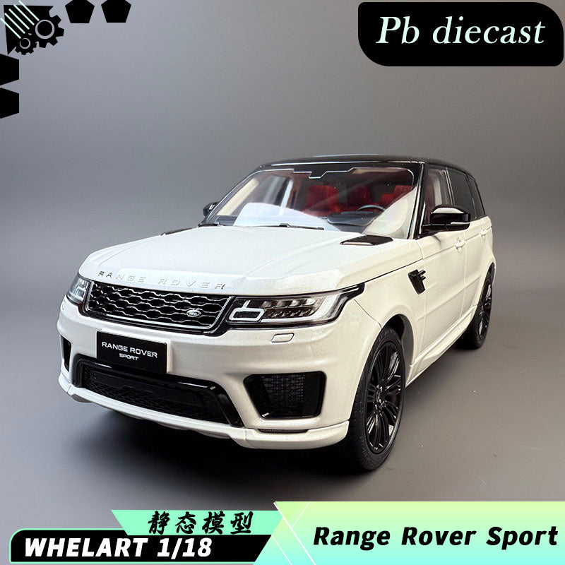 Whelart 1:18 Land Rover Range Rover Sport Diecast Car-White