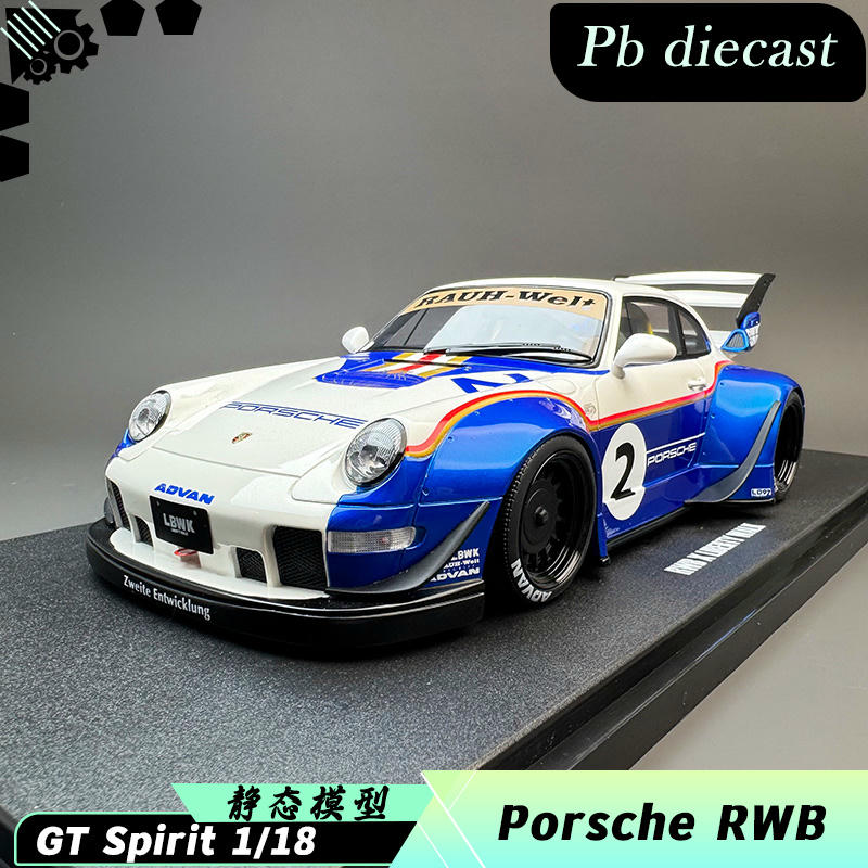 GT Spirit 1:18 Porsche 911 (993) RWB × Liberty Walk Resin Model