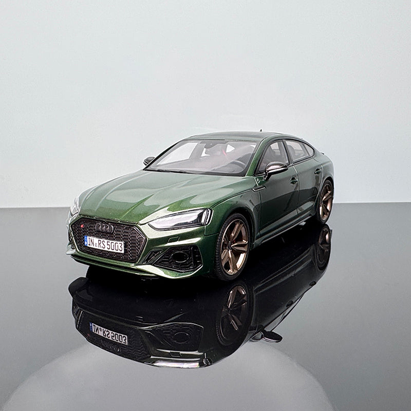 GT SPIRIT Audi RS5 (B9) Sportback Diecast Model – 1:18 Scale Limited Edition (Sonoma Green CLDC018)