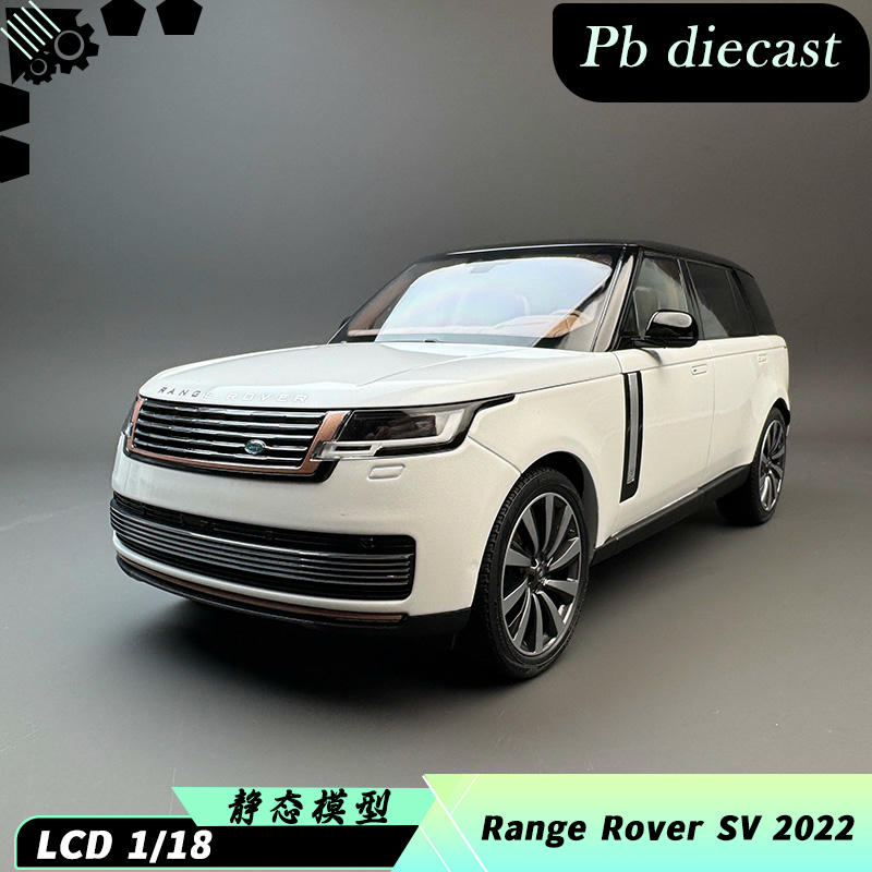 LCD 1:18 Land Rover Range Rover SV 2022 Long Wheelbase Diecast Car