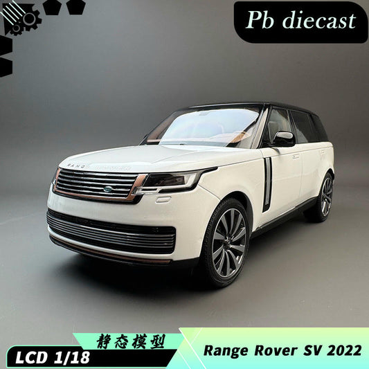LCD 1:18 Land Rover Range Rover SV 2022 Long Wheelbase Diecast Car