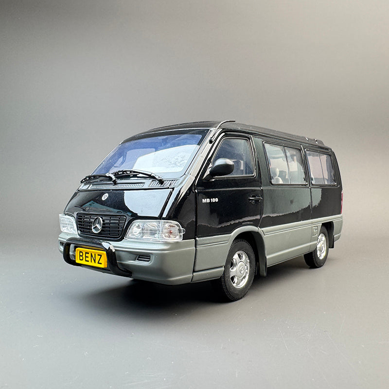 Original 1:24 Mercedes-Benz MB100 Business Van Alloy Model