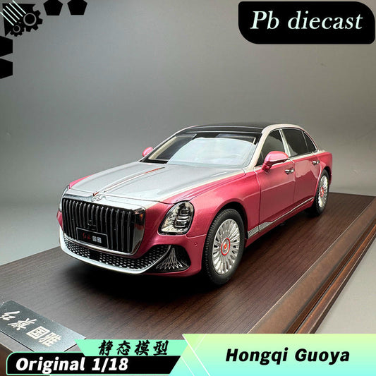 OEM 1:18 Hongqi Guoya Diecast Model