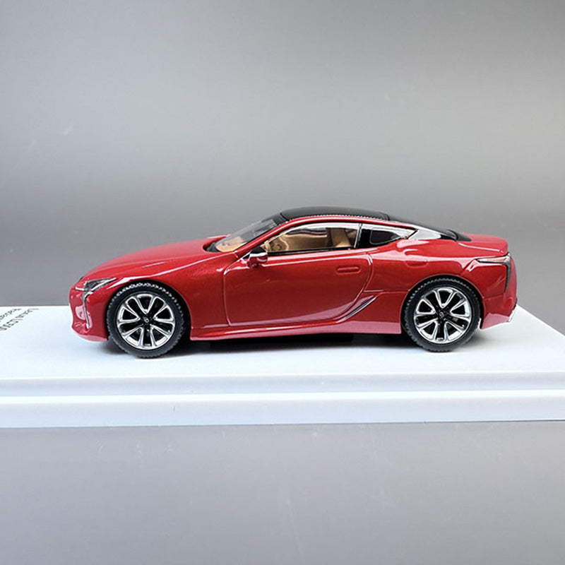 2018 Lexus LC500 1:64 Diecast Model Car by ALOMSTREAL – Red