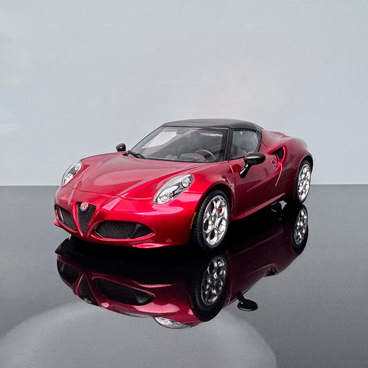 AUTOartAlfa Romeo 4C Spider – 1:18 Scale Model  (Convertible Display Edition with Opening Features)