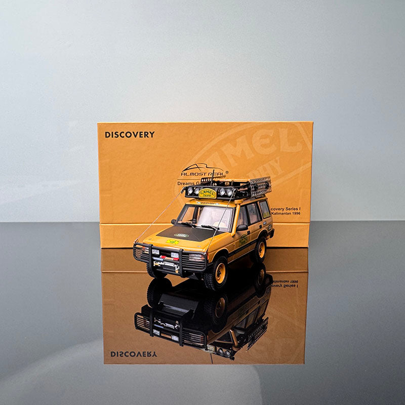 ALMOST REAL Limited Edition 1:43 Scale Off-Road Collectible – Land Rover Discovery (Yellow 410410)