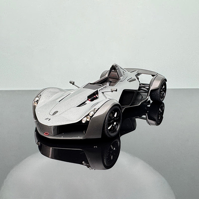 BAC MONO Racing Car Diecast – 1:18 Scale Collectible (Translucent Box)