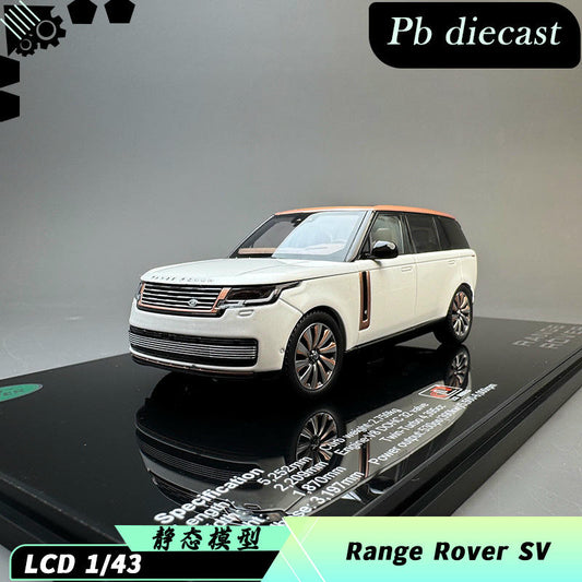 LCD Model 1:43 Range Rover SV Autobiography LWB Alloy Diecast Model