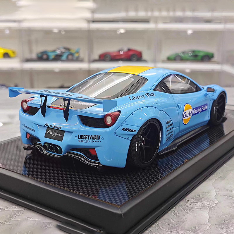 BBA 1:18 Ferrari 458 GT LB Widebody Resin Model
