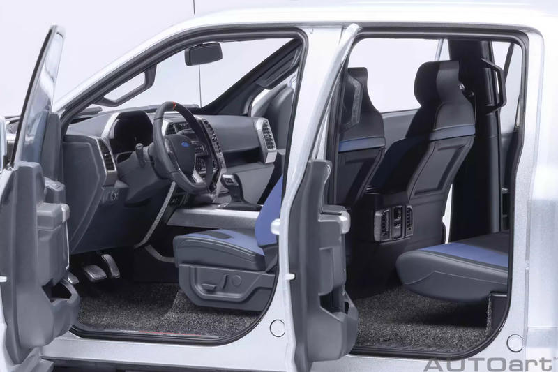 AUTOart  1:18 Ford F-150 Raptor SuperCrew 2019 Diecast Model Truck