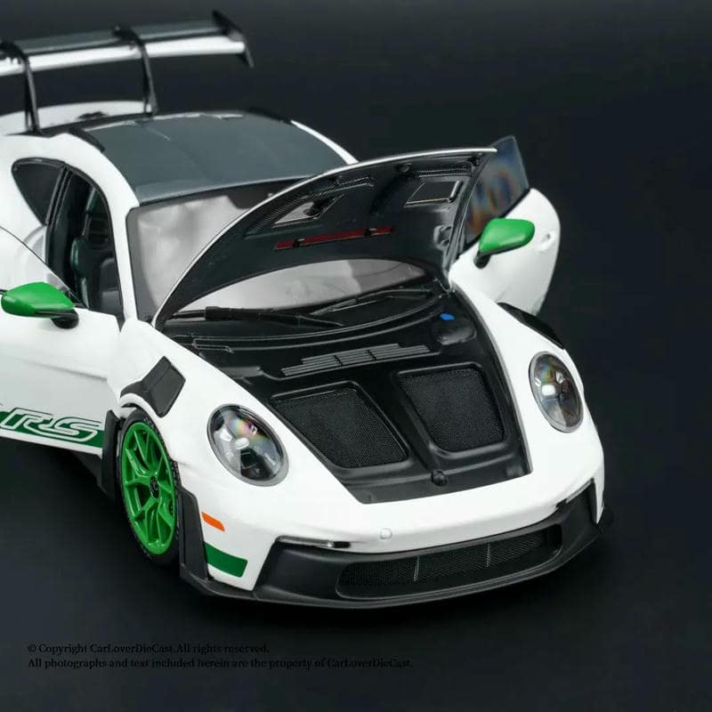 MINICHAMPS 1:18 Porsche 911 GT3 RS Diecast Model Car – Full Opening Limited Edition Collector