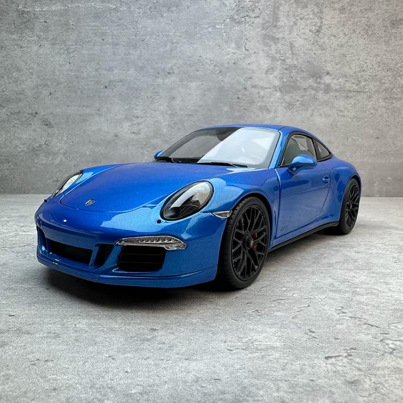 Schuco 1:18 Porsche 911 Targa 4 &amp; Cayman GT4 Diecast Model Car