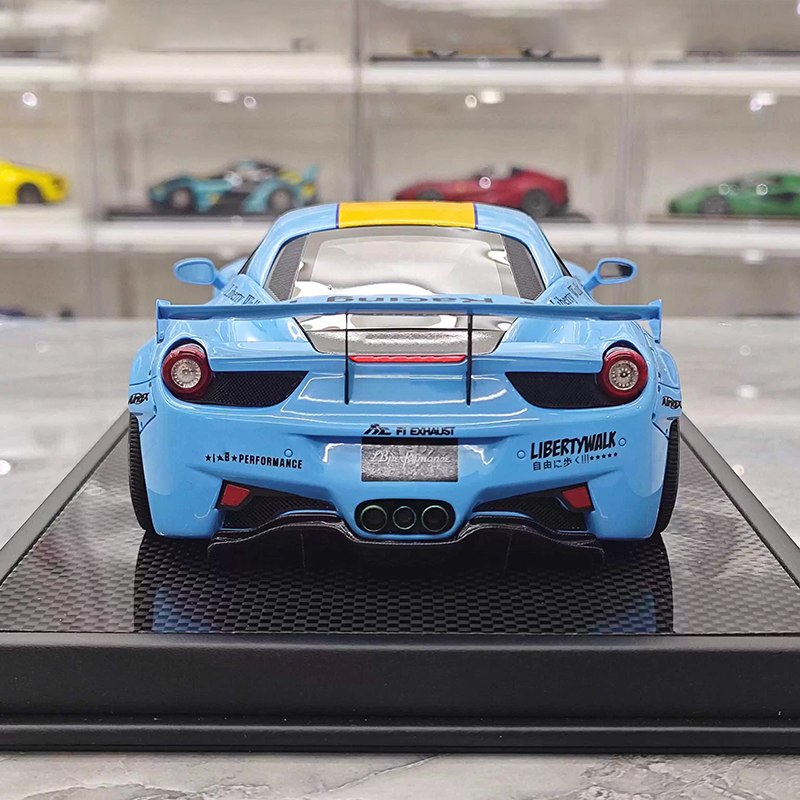 BBA 1:18 Ferrari 458 GT LB Widebody Resin Model