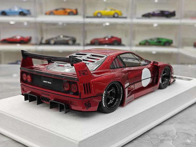 BBA Model 1:18 Ferrari F40 LB-Works Resin Model
