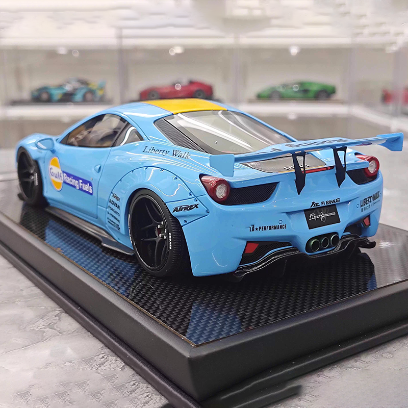 BBA 1:18 Ferrari 458 GT LB Widebody Resin Model