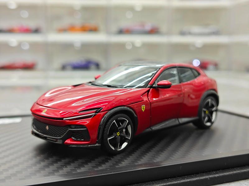 BBR Ferrari Purosangue Black Roof 1:43 Diecast Model Car
