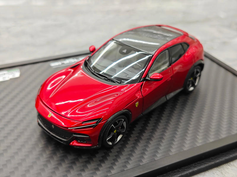 BBR Ferrari Purosangue Black Roof 1:43 Diecast Model Car