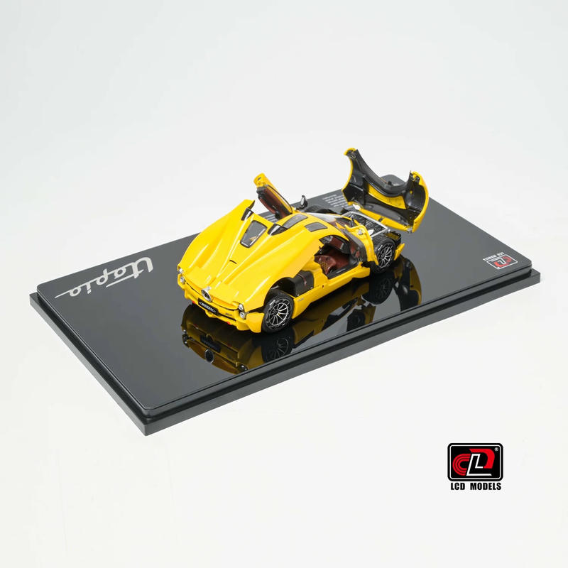 LCD Pagani Utopia 1:43 Diecast Model Car – YX car model