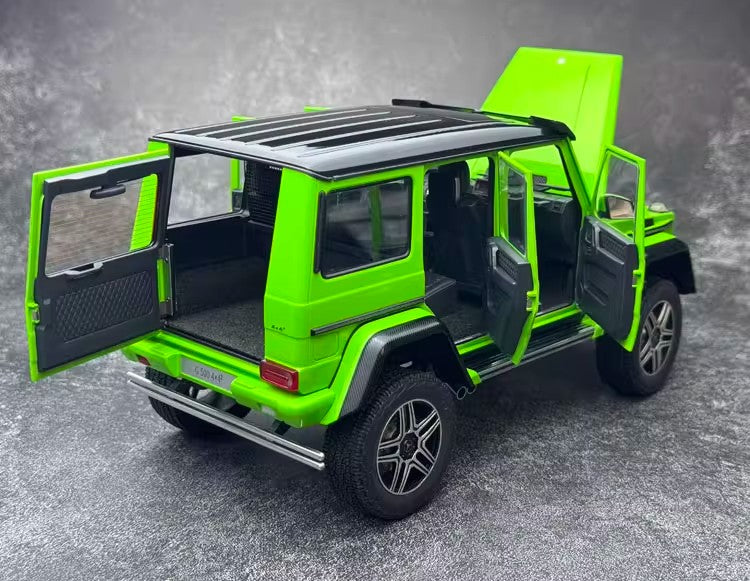 Mercedes-Benz G500 4×4² (2016) – 1:18 Scale Model by AUTOart (Full Open, High-Clearance Off-Road Icon) 