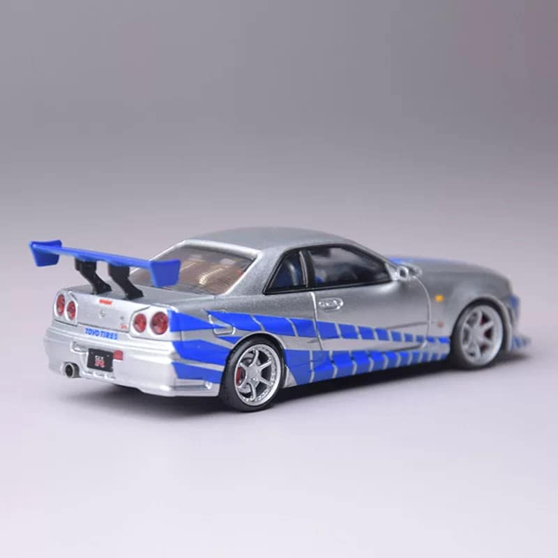 FH 1:64 Nissan Skyline GT-R R34 V-Spec II Diecast Model