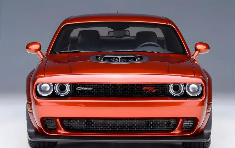 Autoart 1/18 Dodge Challenger R/T wide body Orange diecast car model