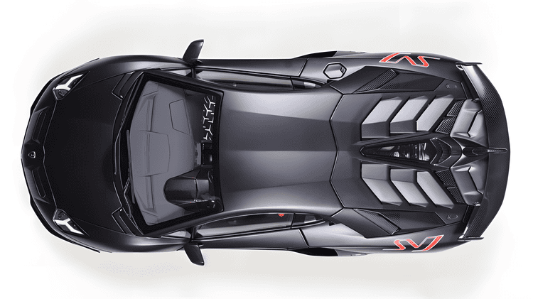 AutoArt Lamborghini Aventador SVJ 1:18 Scale Diecast Model – Diecast Supercar Collection（Black）
