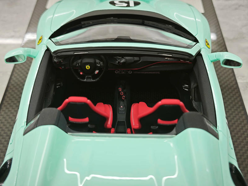 Dino Model 1:18 Ferrari 488 Pista Spider Resin Model – Tiffany