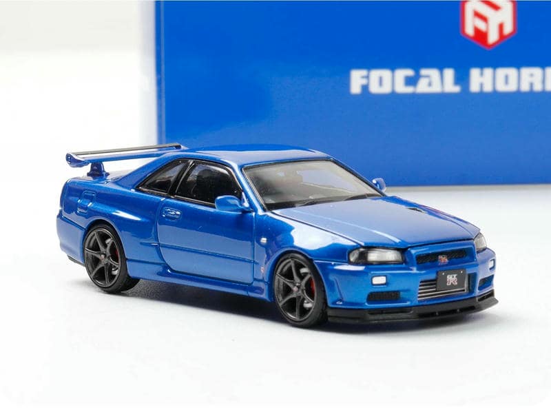 FH 1:64 Nissan Skyline GT-R R34 V-Spec II Diecast Model