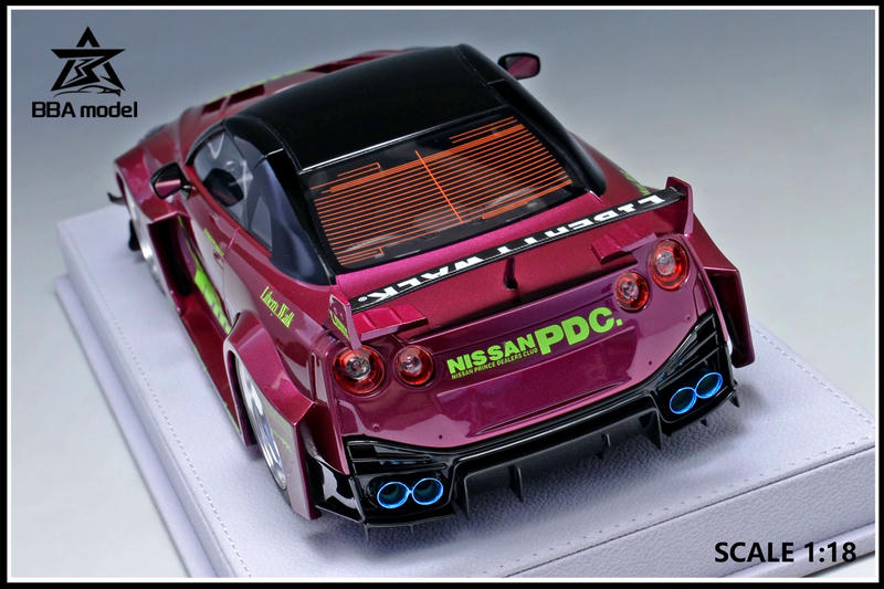 BBA Nissan GT-R 35GT-RR 1:18 Resin Model Car
