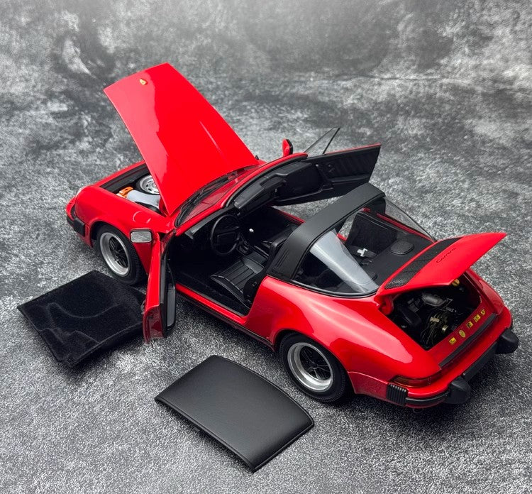 Minichamps 1:18 911 1983 Carrera 3.2 Targa Legierung Simulation Automodell