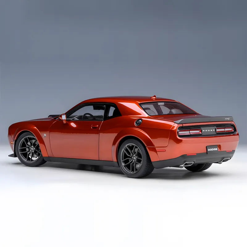 Autoart 1/18 Dodge Challenger R/T wide body Orange diecast car model